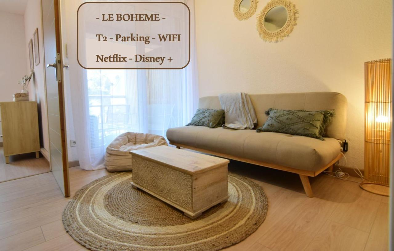 Le Boheme T2-Wifi-Calme-Parking Apartment Лурд Екстериор снимка